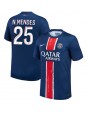 Paris Saint-Germain Nuno Mendes #25 Domácí Dres 2024-25 Krátký Rukáv